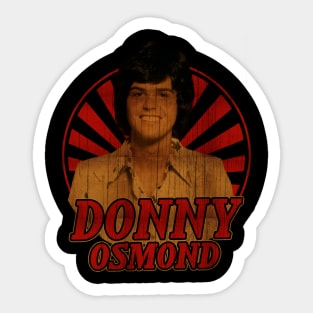 Retro Vintage 80s Donny Osmond Sticker